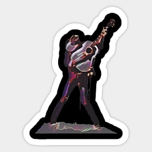 dwight yokam neon Sticker